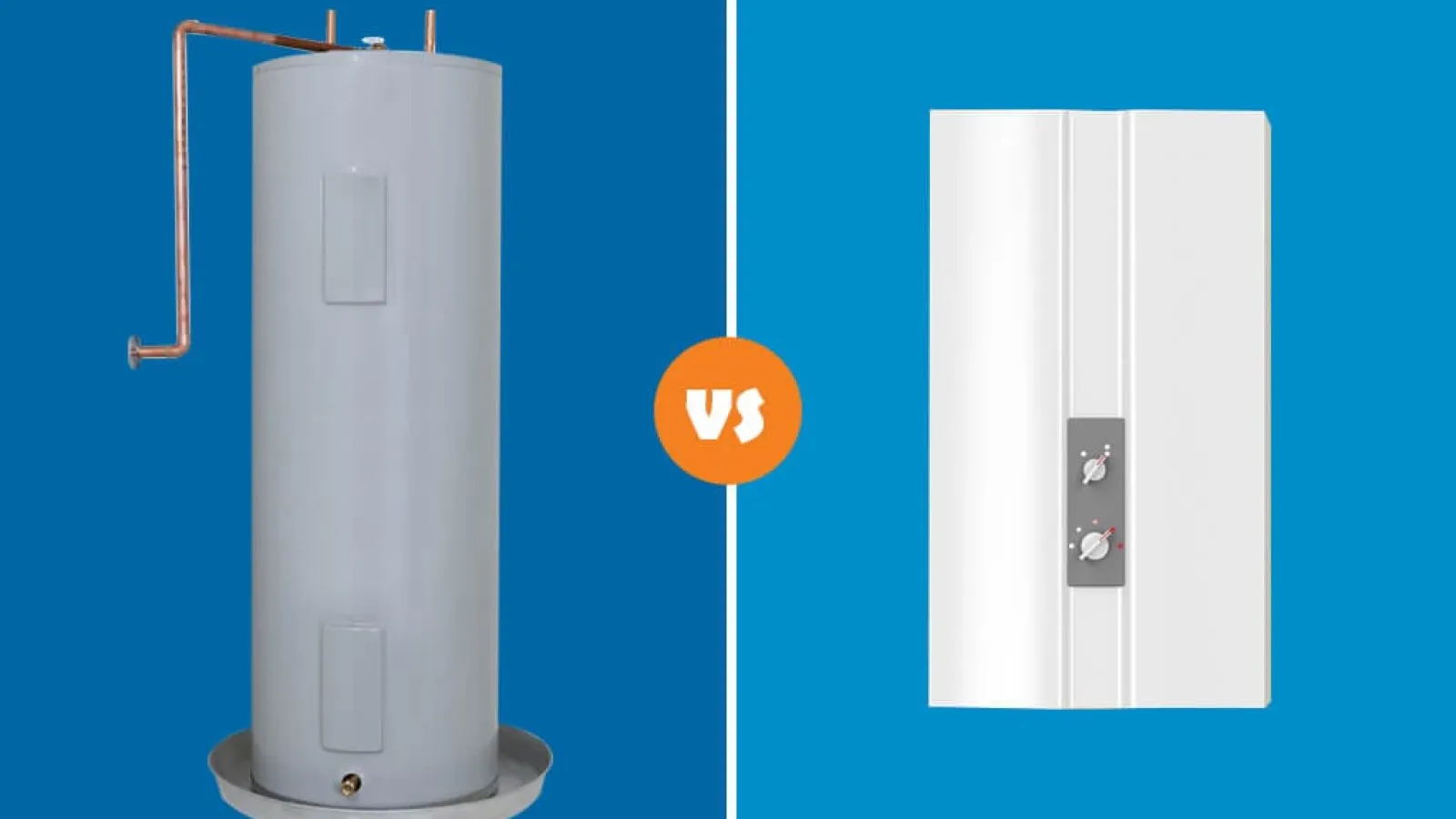 Tankless Water Heater vs Tank Water Heater